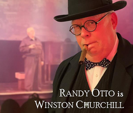 Randy Otto as Winston Churchill