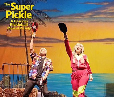 The Super Pickle: A Hilarious Pickleball Musical Parody - On Sale Now!